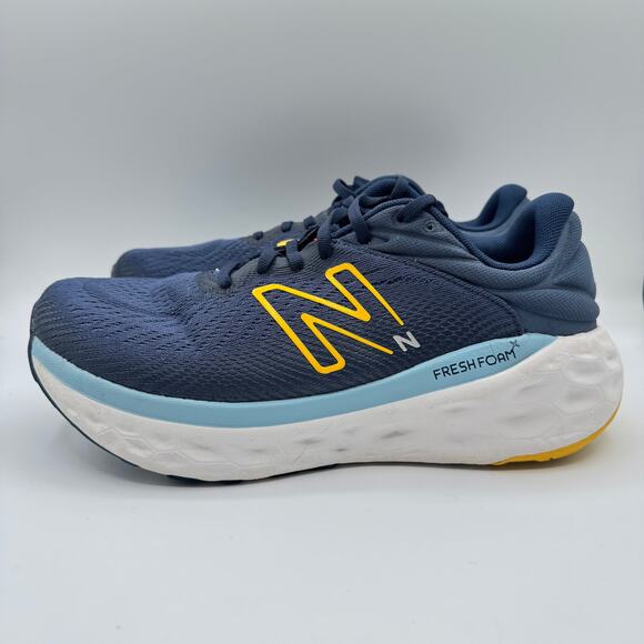 New Balance Fresh Foam 840v1 Vintage Indigo Ginger Lemon Sneakers Men’s 10 Wide main image 4
